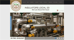 Desktop Screenshot of insulatorslocal23.org