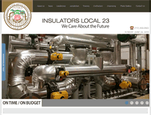 Tablet Screenshot of insulatorslocal23.org